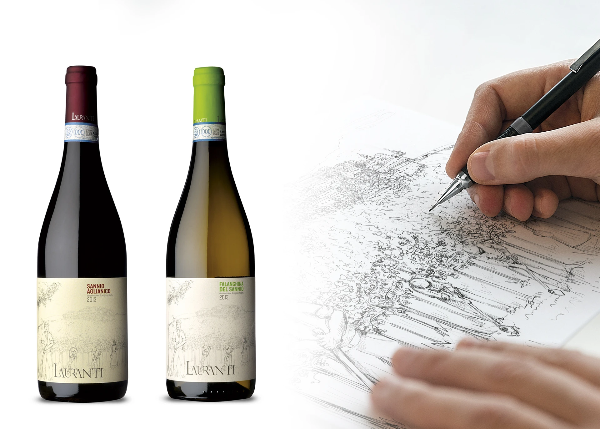 Progetto etichette vini Lauranti