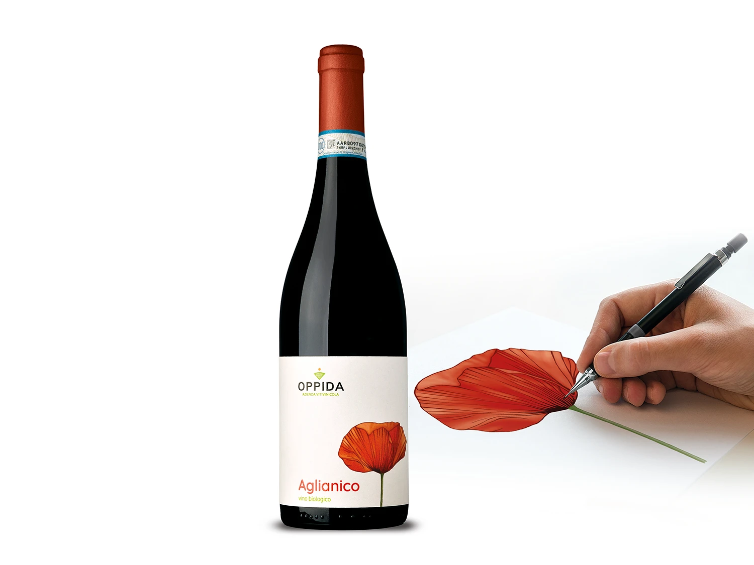 Progetto etichette vini bio Oppida
