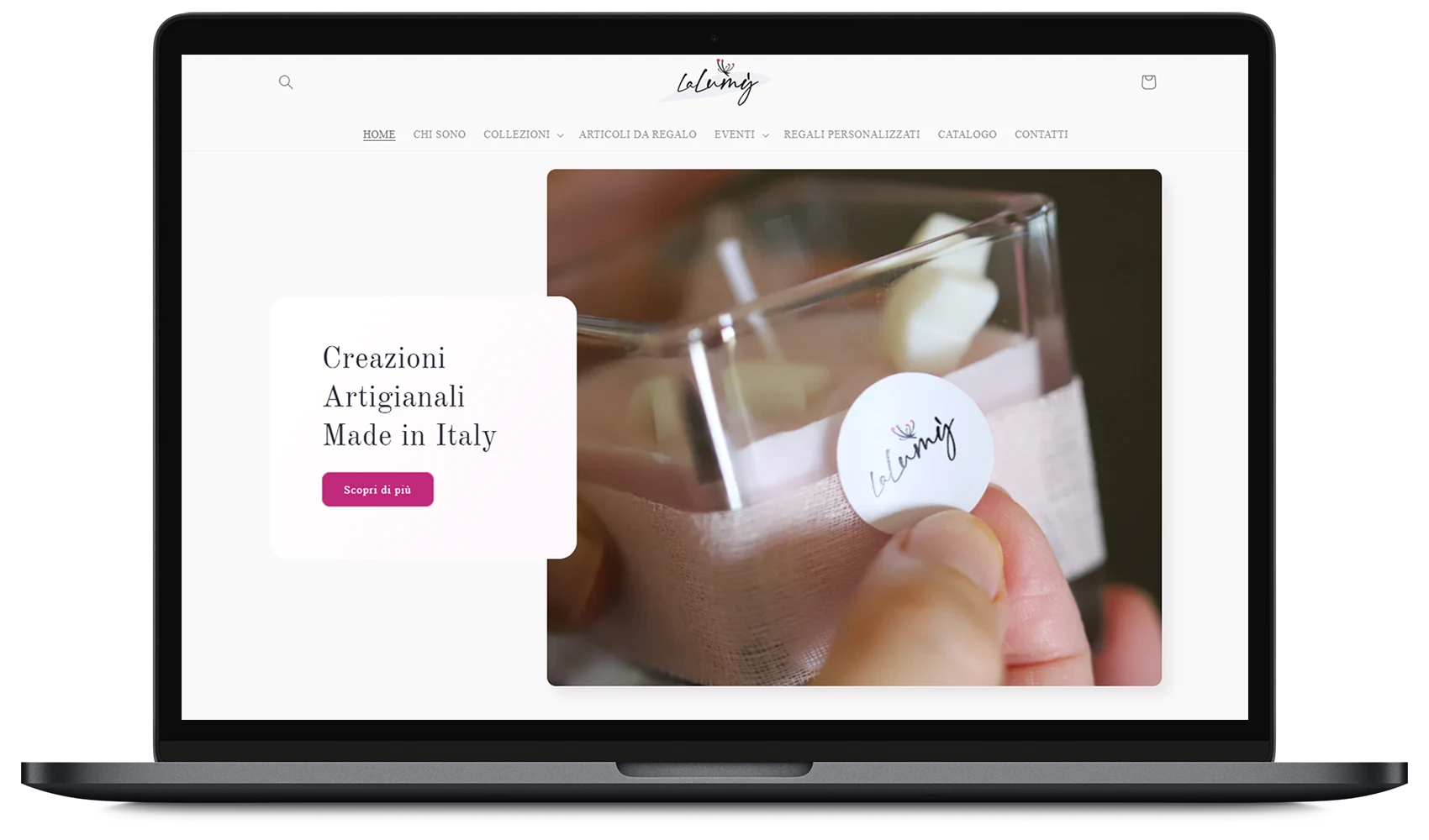 Sviluppo E-commerce Shopify La Lumy’